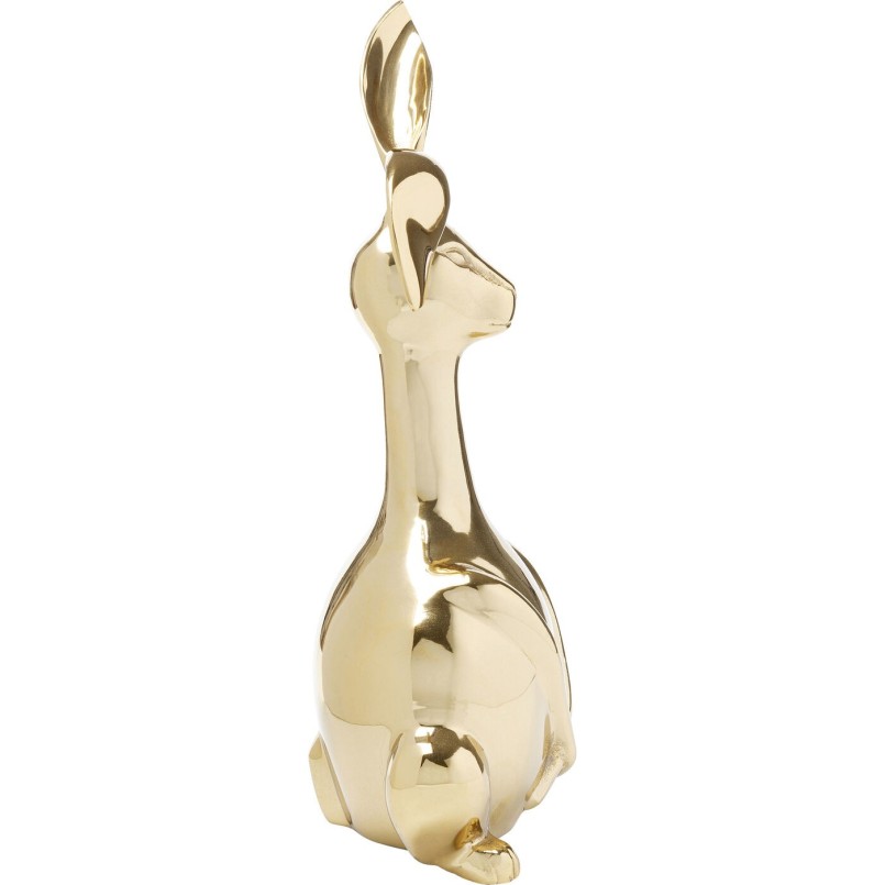 Déco lapin doré 37cm Kare Design