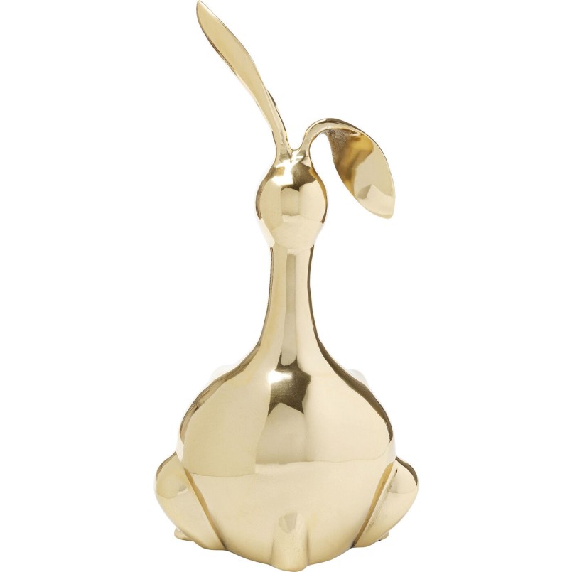 Déco lapin doré 37cm Kare Design
