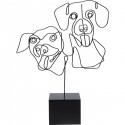Déco Wire visages chiens Kare Design