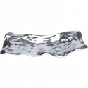 Coupe Jade argentée 48x22cm Kare Design