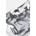 Coupe Jade argentée 48x22cm Kare Design