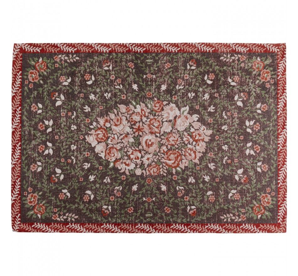 Tapis gris roses 240x170cm Kare Design