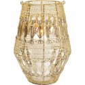 Lanterne Hayat dorée 33cm Kare Design