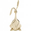 Déco lapin doré 52cm Kare Design