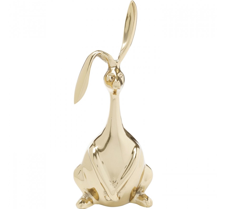 Déco lapin doré 52cm Kare Design