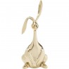 Déco lapin 52cm doré Kare Design