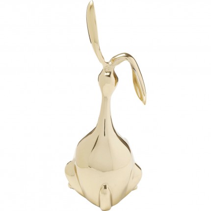 Déco lapin doré 52cm Kare Design