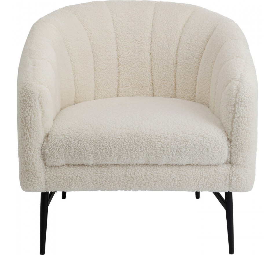 Fauteuil Marylin crème Kare Design