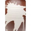 Vase Mara marron et blanc Kare Design