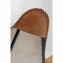 Fauteuil California marron kare Design