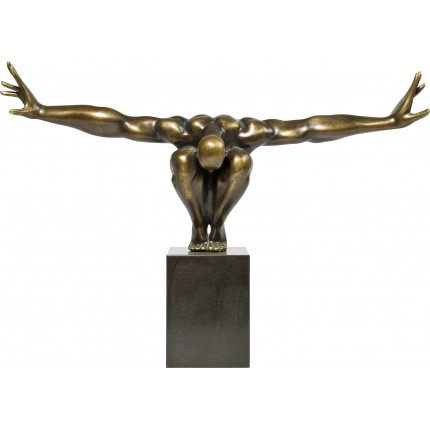 Déco Athlet 75cm bronze Kare Design