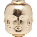 Vase Jasper doré 19cm Kare Design