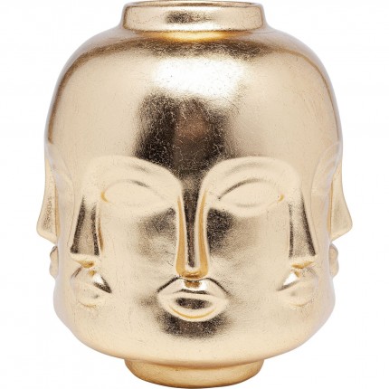 Vase Jasper doré 19cm Kare Design