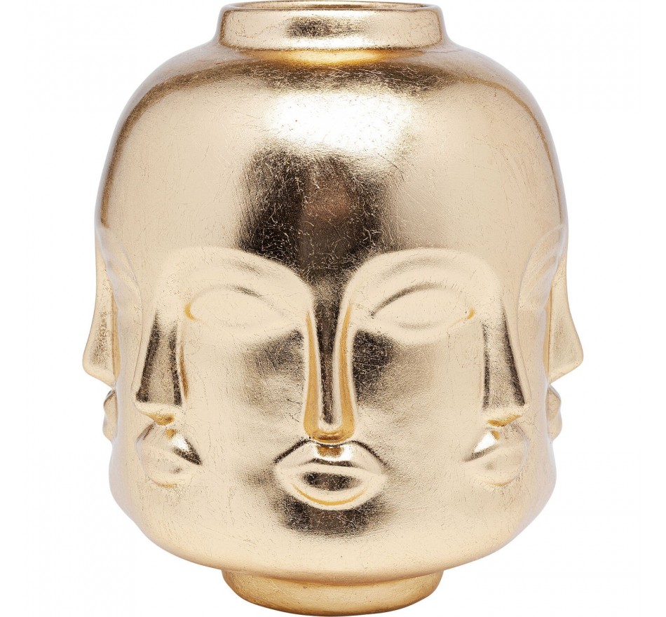 Vase Jasper doré 19cm Kare Design