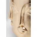 Vase Jasper doré 19cm Kare Design