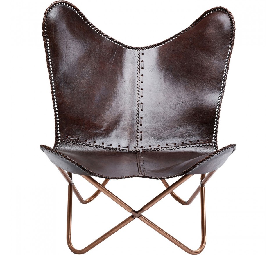 Fauteuil Butterfly Brown Kare Design