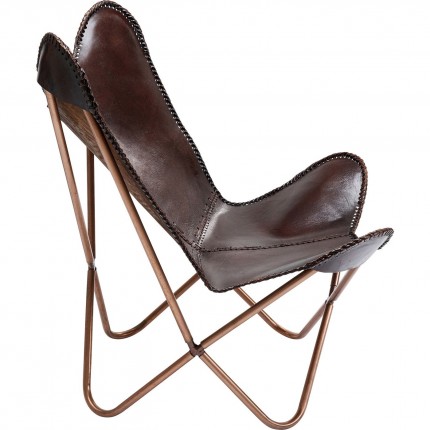 Fauteuil Butterfly Brown Kare Design