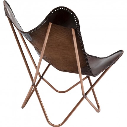 Fauteuil Butterfly Brown Kare Design