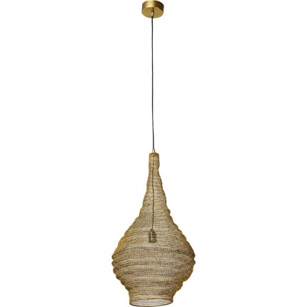 Suspension Cocoon dorée 41cm Kare Design