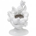 Vase femme fruits blanc 37cm Kare Design