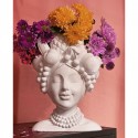  Vase femme fruits blanc 37cm Kare Design