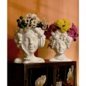  Vase femme fruits blanc 37cm Kare Design