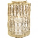 Lanterne Hayat dorée 37cm Kare Design