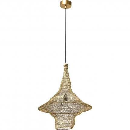 Suspension Cocoon dorée 51cm Kare Design