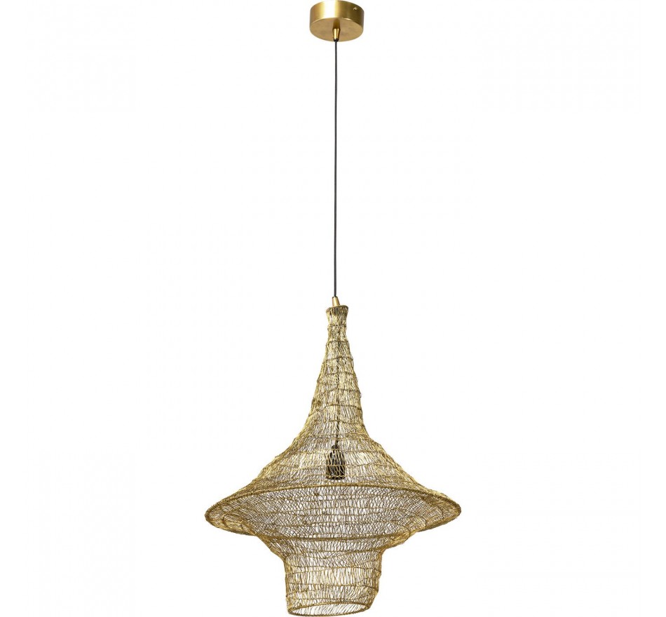 Suspension Cocoon dorée 51cm Kare Design