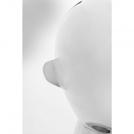 Déco visage argenté Kare Design