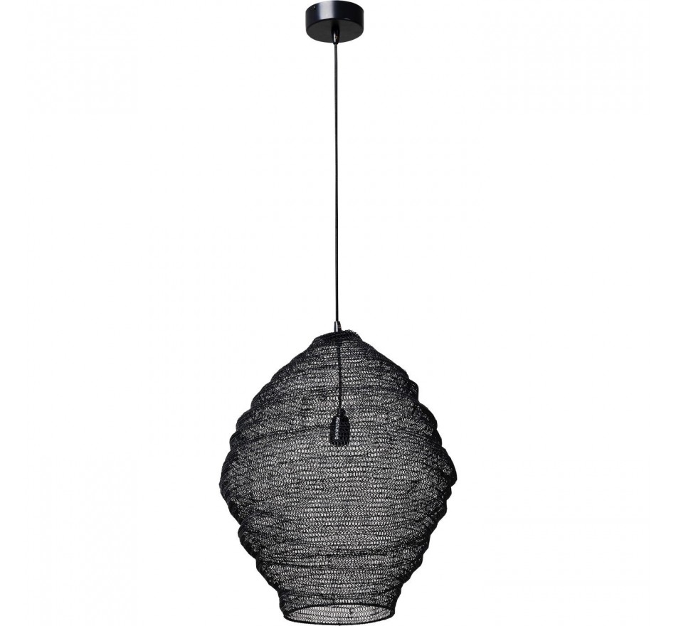 Suspension Cocoon noire 45cm Kare Design