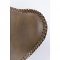Fauteuil California marron foncé Kare Design