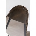 Fauteuil California marron foncé Kare Design