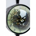 Horloge de table Maritim noire Kare Design