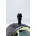 Horloge de table Maritim noire Kare Design