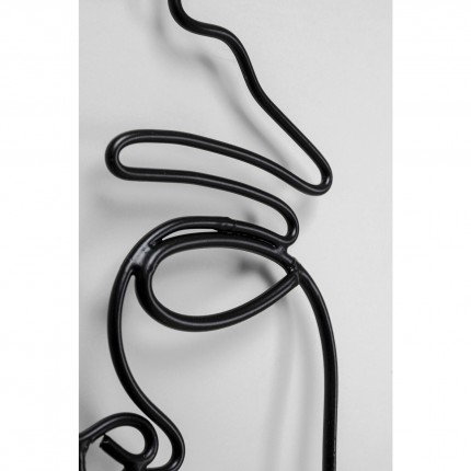 Déco murale Wire femme afro Kare Design