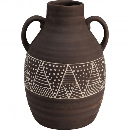 Vase Bijan marron Kare Design