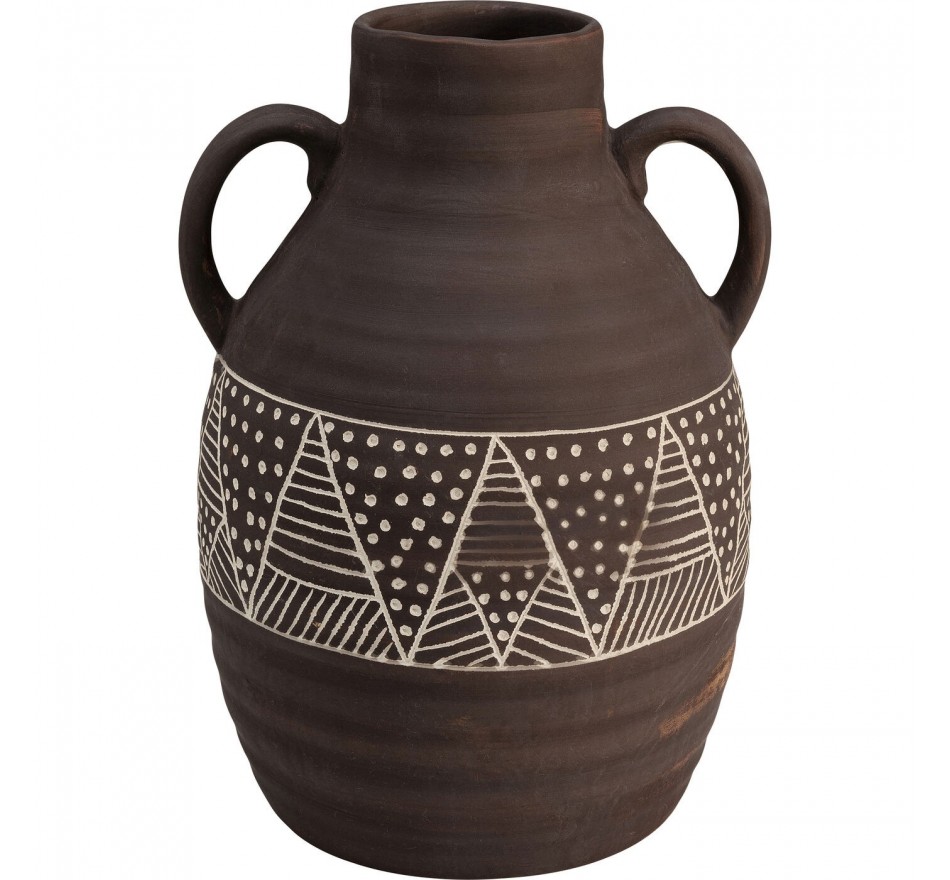 Vase Bijan marron Kare Design