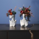 Vase Body Art blanc 18cm Kare Design