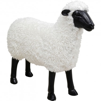 Déco mouton blanc 73cm Kare Design