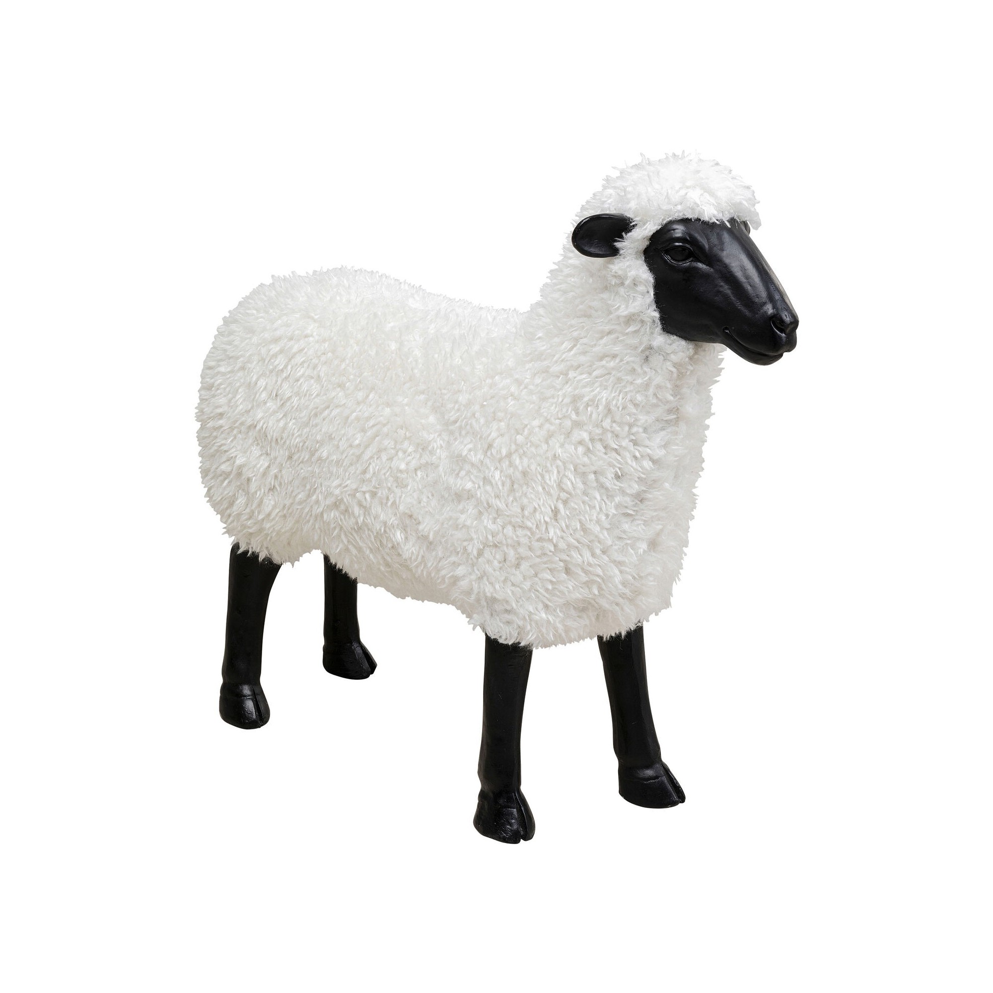 Déco mouton blanc 73cm Kare Design