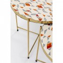 Tables d'appoint Priya blanches set de 2 Kare Design