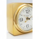 Horloge de table Time Out dorée Kare Design