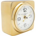 Horloge de table Time Out dorée Kare Design
