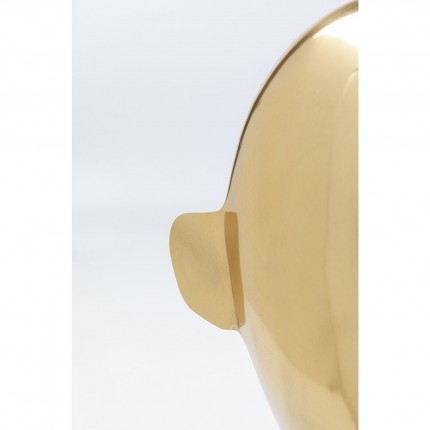 Déco visage doré Kare Design