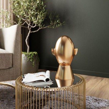 Déco visage doré Kare Design
