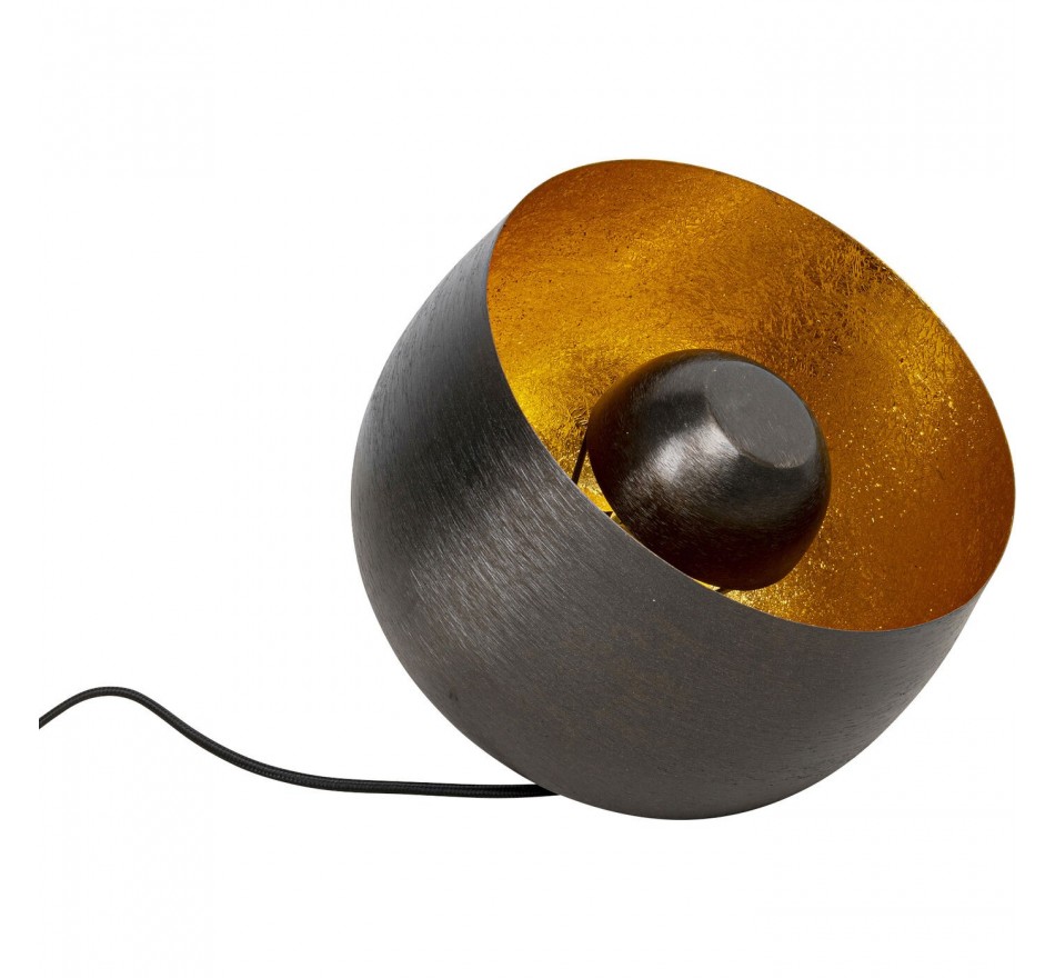 Lampe Apollon Smooth noire 28cm Kare Design