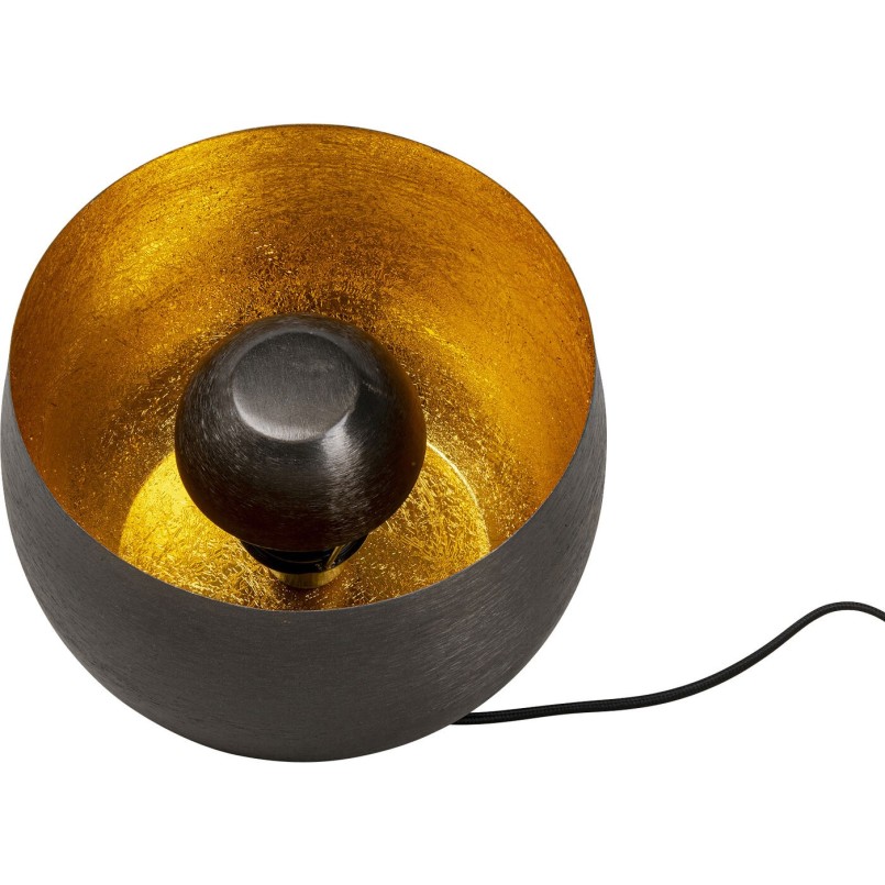 Lampe Apollon Smooth noire 28cm Kare Design