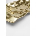 Coupe Jade dorée 48x22cm Kare Design