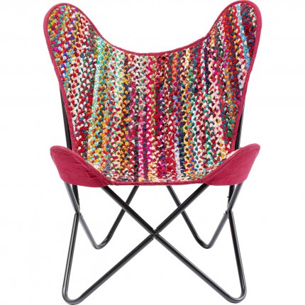 Fauteuil California rose Kare Design